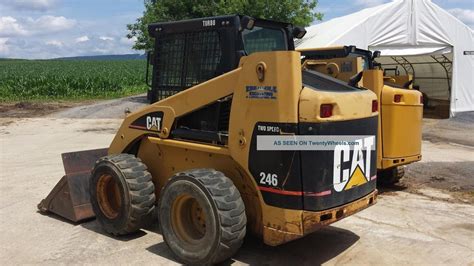 2003 caterpillar 246 skid steer loader|caterpillar 246 skid steer specs.